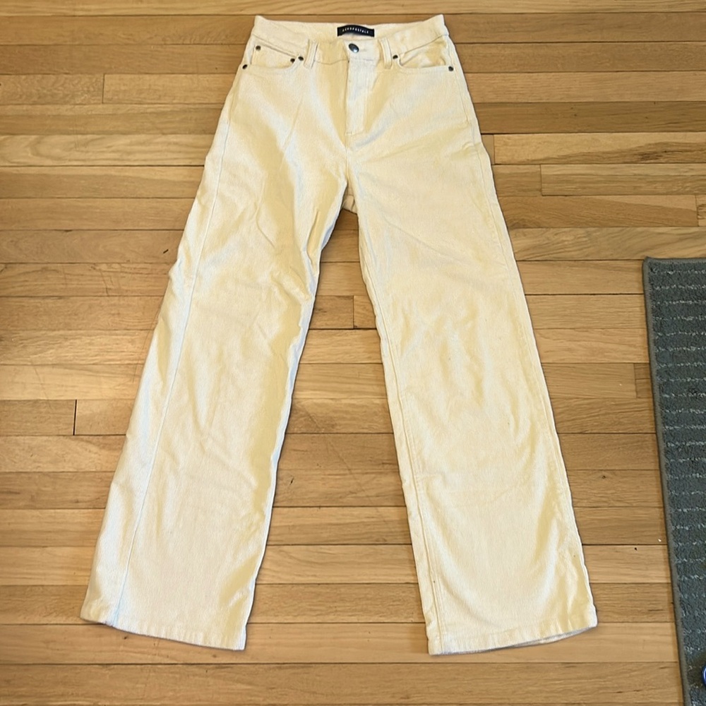 Aeropostale, size 02, off white corduroy